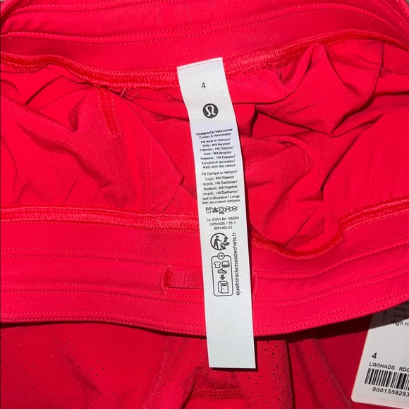 lululemon Adapted State Perforated HR Jogger Red Glow - Picture 10 of 10